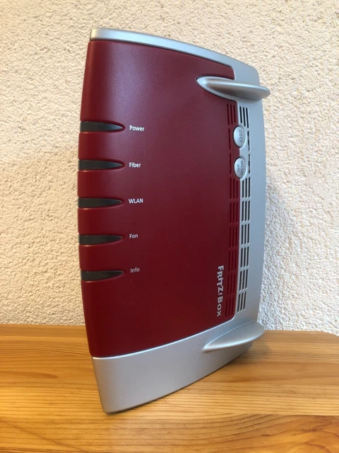 FRITZBox 5490 Fiber - WLAN Router (rot)