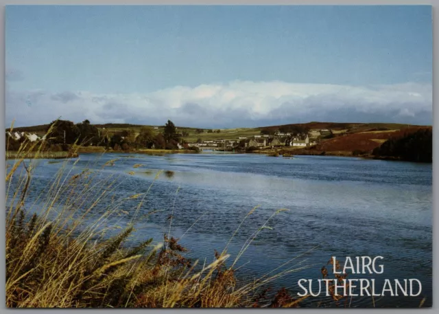 River Shin Lairg Sutherland Scotland Postcard