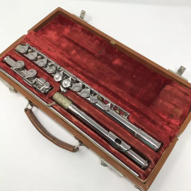 Vintage Artley Flute in Original Case