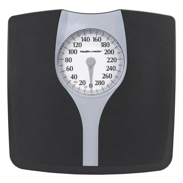 Health O Meter Bathroom Scale Full View Large Oversize Dial, 330LB