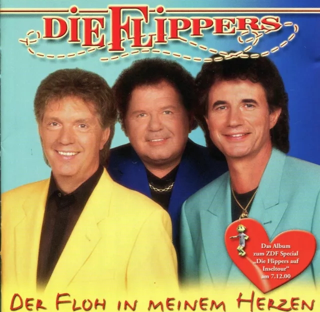CD Die Flippers - Der Floh in meinem Herzen (Made in EU, Zustand sehr gut)
