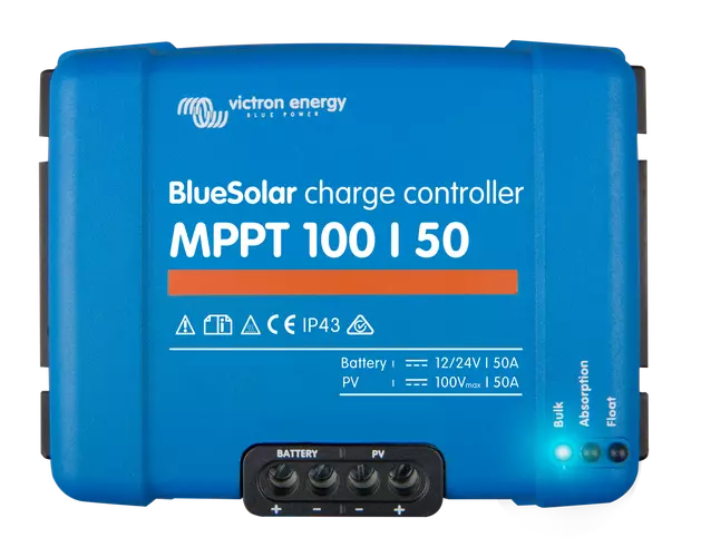 MPPT Solar Laderegler Victron 100/50 BlueSolar 12V 24V (0% MwSt.*) 100V 50A