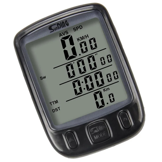 Compteur Vélo électrique S866 LCD - Affichage 24V/36V/48V - Étanche IP65 - Guidon 22.2mm