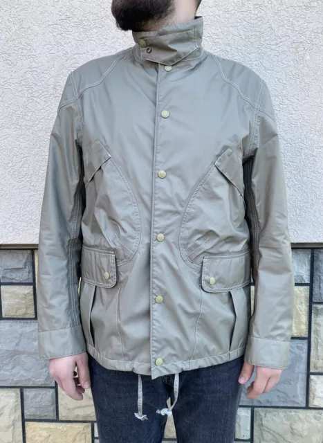 NWT NANAMICA Mens GORE-TEX Jacket Coat Renkon Beige Sz XL Auth Japan Rare
