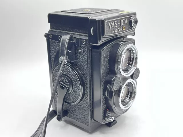 Yashica MAT-124G TLR Mittelformat Kamera 6x6 Rollfilm  80mm 1:3.5 #163605-93 2