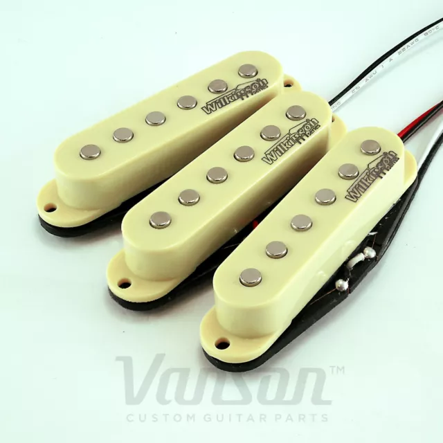 NEW Wilkinson HOT Single Coil Pickup SET for Stratocaster Strat ®* IVORY WOHS