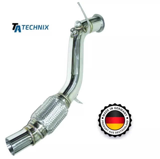 Downpipe Ta Technix Bmw Serie 1 E81 E82 E87 E88 N47 116D 118D 120D 123D Lci