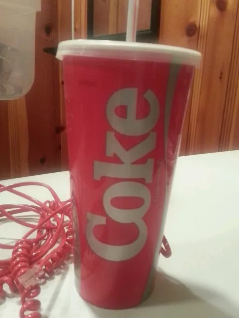 COCA-COLA COKE CUP PHONE ADVERTISING Working RARE FIND