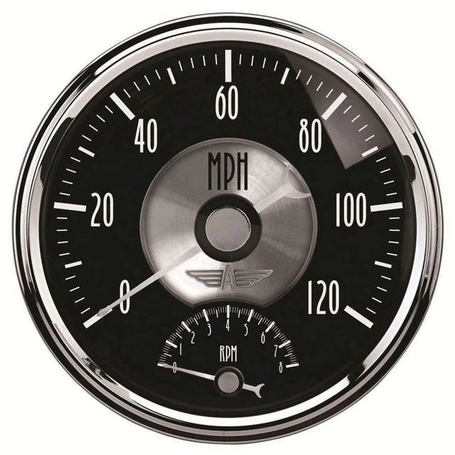 Auto Meter 5in B/D Speedometer - 120mph