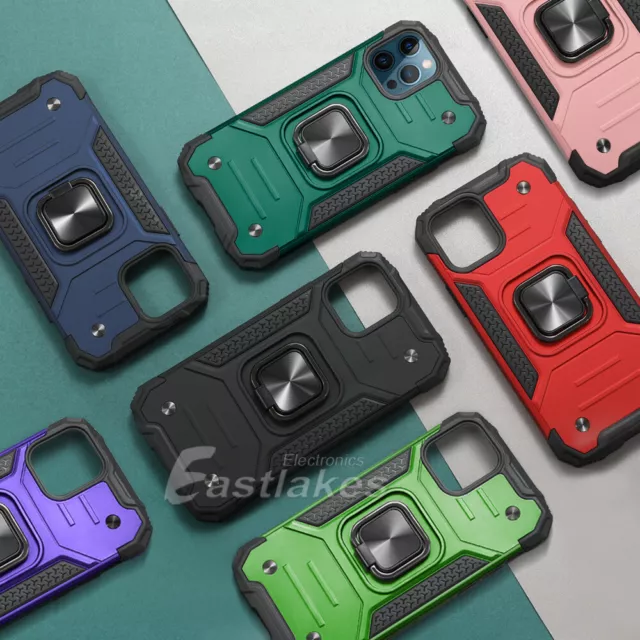 Shockproof Case Magnetic Cover For iPhone 15/14/13/12/11 Mini Pro XS Max XR Plus 2