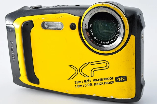 FUJIFILM FINEPIX XP140 FFX-XP140Y digital camera yellow used