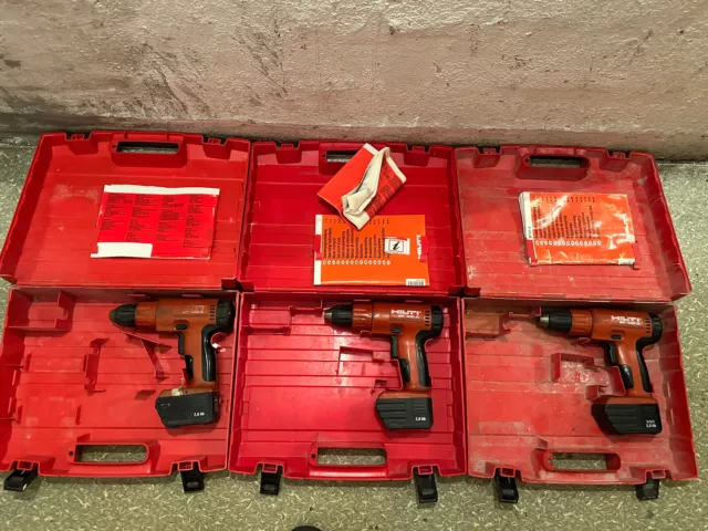 Hilti SF 100-A Profi Akkuschrauber - 3 Stück mit Koffer