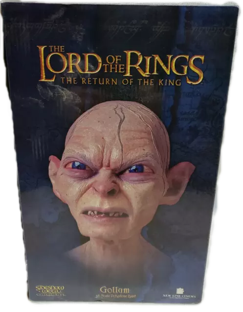 Sideshow WETA LOTR Gollum 3/4 Maßstab Büste 71 von 1500 (verpackt)