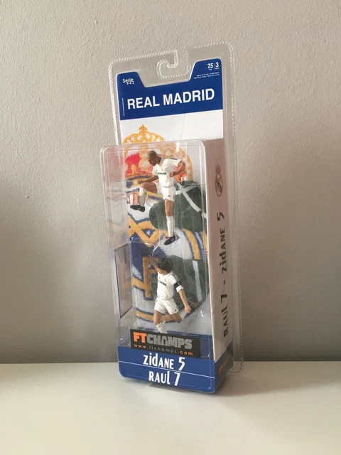 RAUL 7 REAL Madrid Action Figure FT CHAMPS Premium 6” Mint