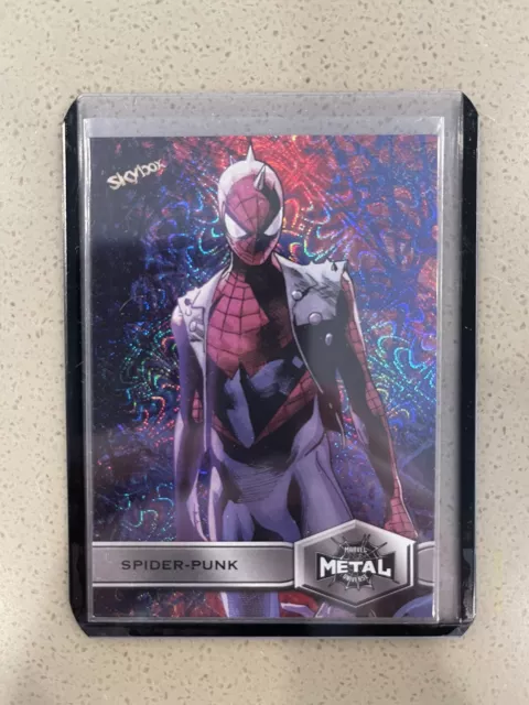 2021 Skybox Marvel Metal Universe Spider-man Spider-Punk Grandiose Card 186