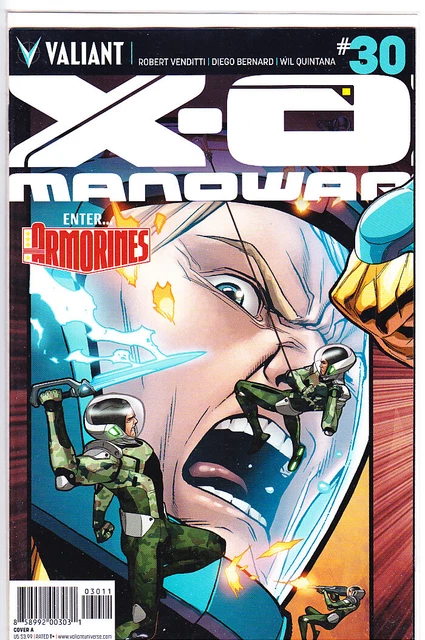 X-O Manowar Vol.3 No.30 Valiant Comics September 2014 Near Mint/Mint Armorines