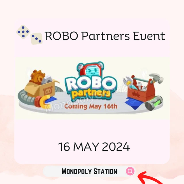 MONOPOLY GOROBO PARTNERS Event 16 MAY 2024 Full Carry Slot⚡READ DESCRIPTION⚡ 7.89 PicClick