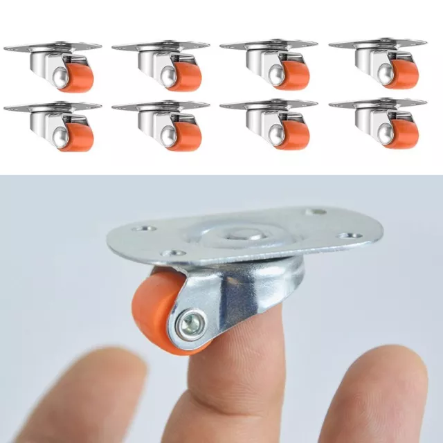 20Pcs 0.5 Inch Straight Wheel Directional Casters  Furniture