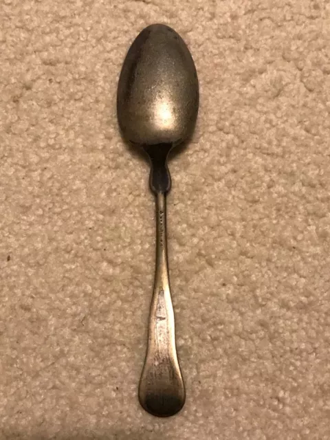 Antique WM Rogers  SILVER Plate Place Spoon 1920s 2