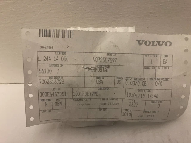 Volvo Penta Thermostat
