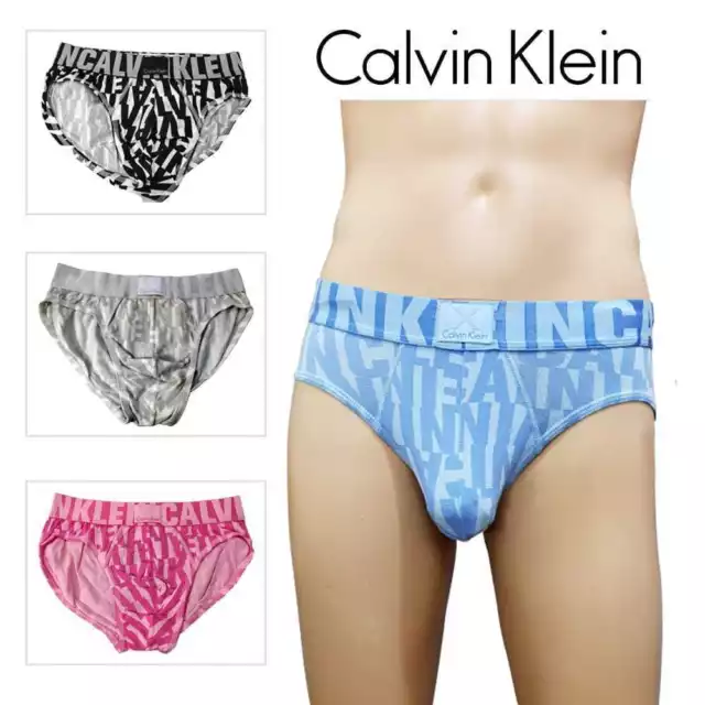 Calvin Klein X Tonal Cotton Modal Stretch CK Men Hip Brief Underwear U8841