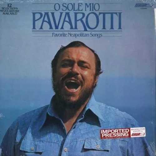 Luciano Pavarotti Caruso / O sole mio / Volare / Nessun dorma  [LP]