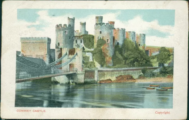 Conway Castle 1905 Postmark