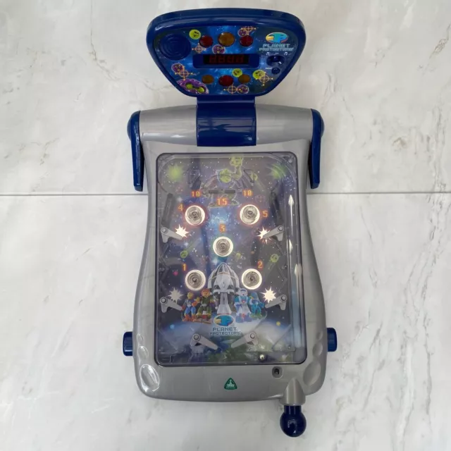 Early Learning Centre ELC Planet Protectors Blue & Grey Pinball Machine