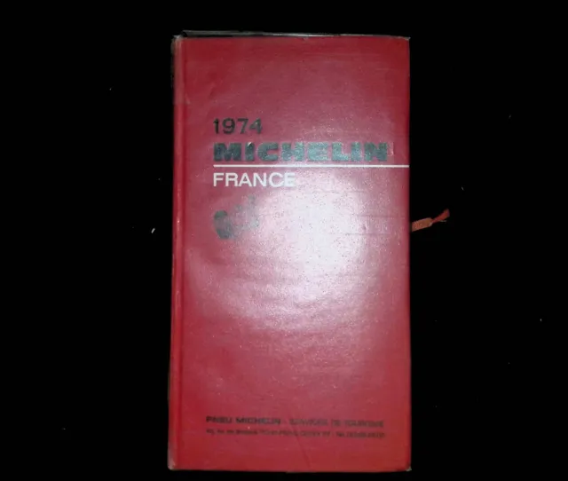 Guide Michelin France 1974