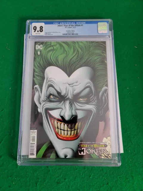 Joker: Year of the Villain #1 CGC 9.8 Promotional Edition Bolland Cover
