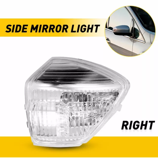 Right Hand Driver Side Fit Ford Galaxy 2006 to 2015 Wing Mirror Indicator Clear