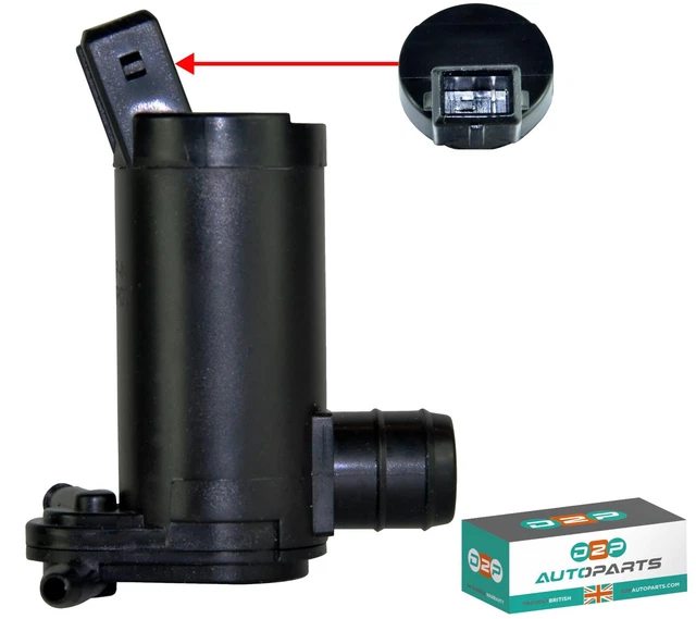 WINDSCREEN WASHER PUMP 93Bb17K624Ba For Ford Fiesta Mk3 Mk4 Mk5 Mk6 £6.