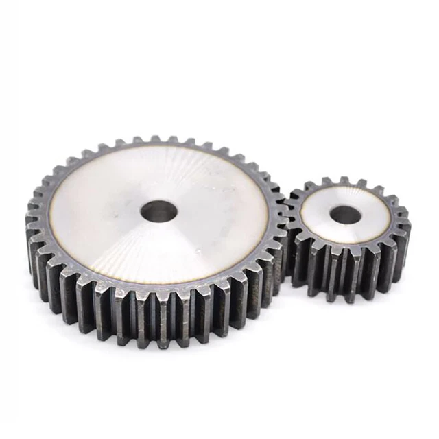 5 Mod Spur Gear 10T-40T Ingranaggio motore trasmissione denti 50 mm spessore 45# acciaio
