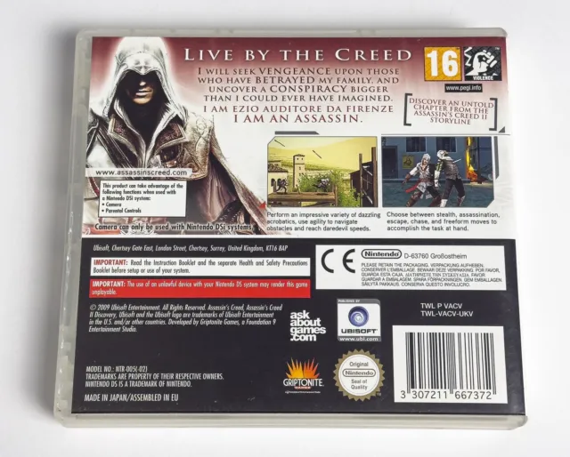 Assassin's Creed II: Discovery - Nintendo DS | TheGameWorld 3