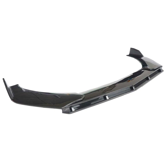 FIAT 500 ABARTH Splitter Under Front Bumper *SPORT Look* ABS Spoiler Lu ...