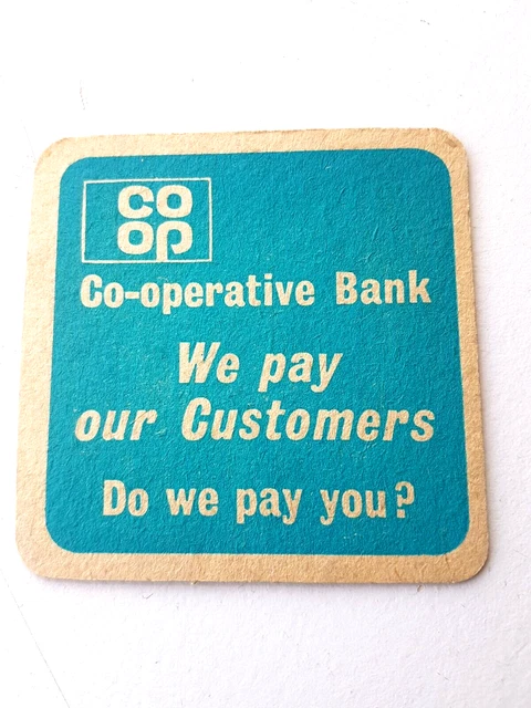 Vintage NORTHERN CLUBS FEDERATION BREWERY - Co-op  Cat No'287 Beer mat / Coaster