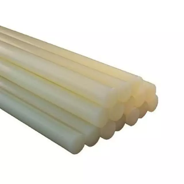 50 Hot Melt Glue Sticks 7/16 inch x 10 Large 1/2" x 10" Wholesale White