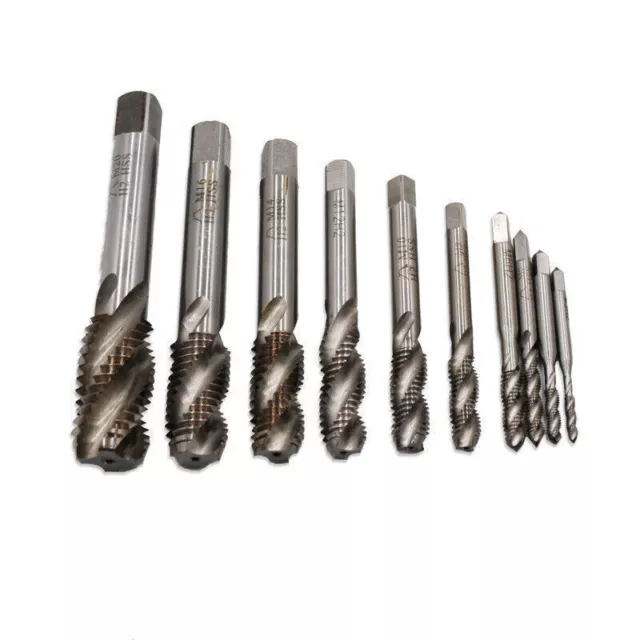 HSS-M2 Spiral Metric Tap Set Right Hand Thread Cutter Machine Taps M3 M4 M5 M6 3