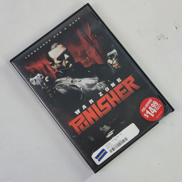 Punisher War Zone (DVD, 2008, Widescreen) Dominic West, Julie Benz, Colin Salmon