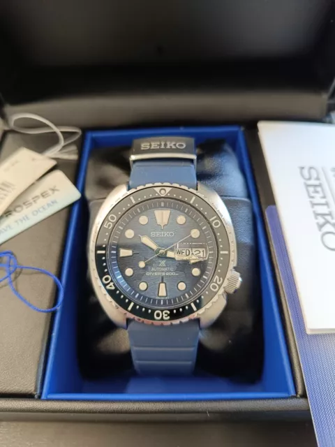 Seiko "Save The Ocean" Prospex Turtle MANTA SRPF77K1 Diver Japan