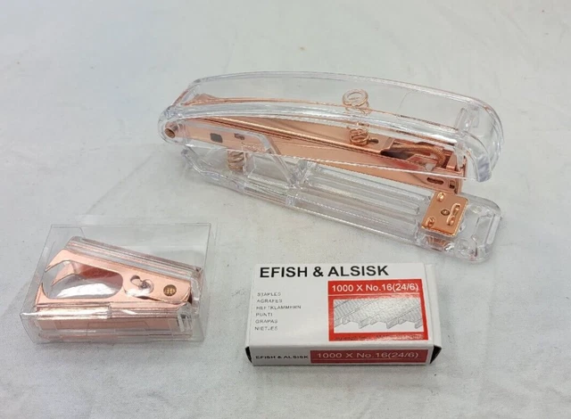 EFish U. Alsisk Office Supplies Heftgeräte SET NEUWERTIG