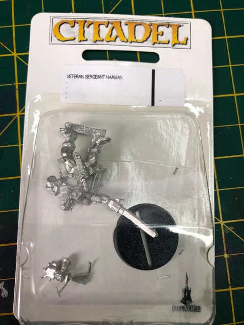 40k Veteran Sergeant Naaman Metal - Rare New OOP MISB Dark Angels
