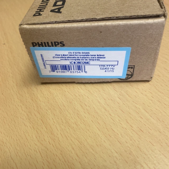 PHILIPS ADVANCE ICN2M32MC Electronic T8 Fluorescent Ballast Instant 120