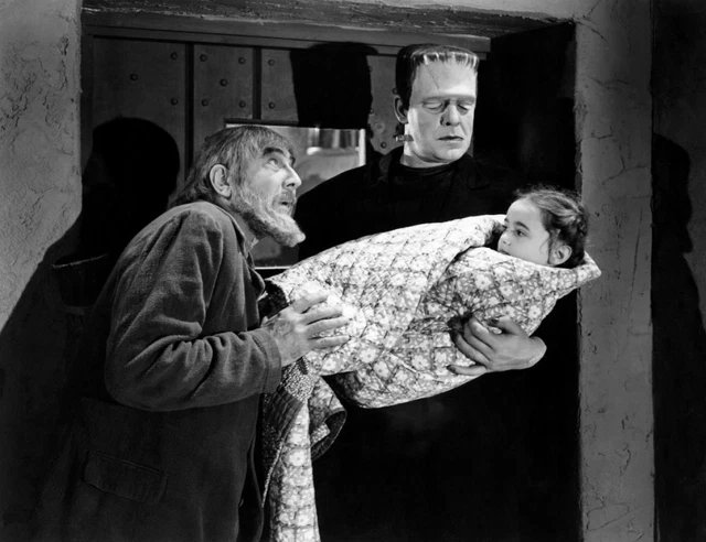 Lon Chaney Jr Ghost Of Frankenstein Monster Classic 8X10 Photo A