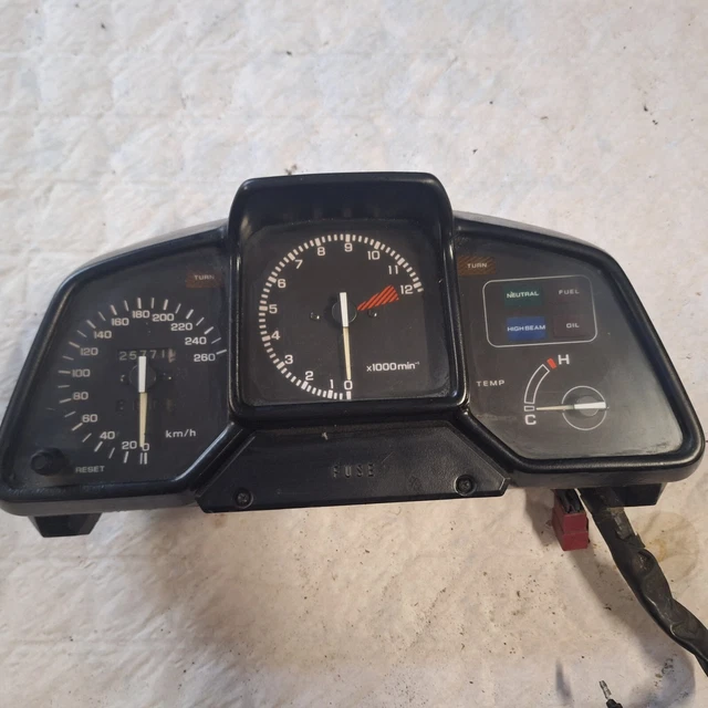 Fond De Compteur Noir Pour Honda VFR 750 RC24 1988-1989 - Neuf - Marque Venoxy - Réf. 01