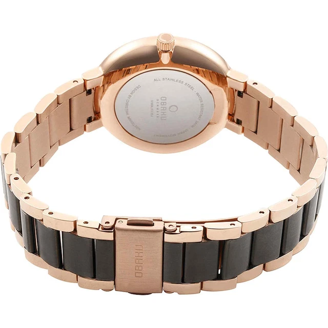 Obaku V189LXVJSJ-X Ex Display Donna Glad-Crepe Polso 2