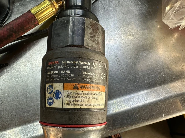 Ingersoll Rand 109XPA 3/8 Drive Air Ratchet 2