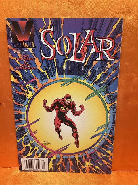 Solar Man Of The Atom #47  VALIANT Comics  1995 Low Print Run