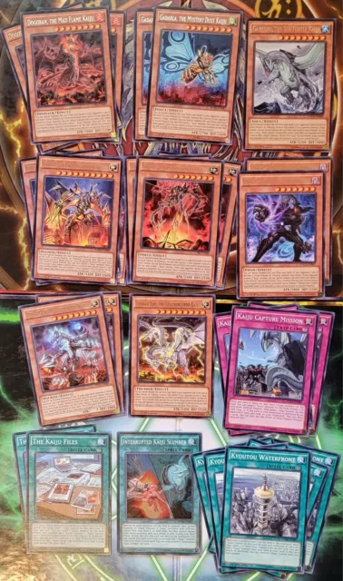 Yugioh Kaiju Mixed Card Lot 1st Ed NM Multiple Sets
