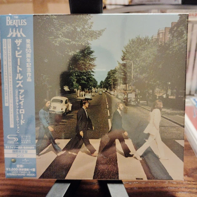 THE BEATLES - Abbey Road 50th Anniversary 2CD Deluxe Edition SHM-CD Obi ...